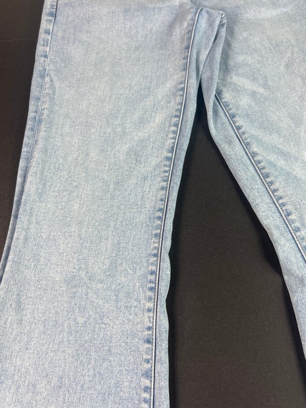 American Eagle Jeans Women 28x34* Super High Rise Flare Light Blue Denim Tag 8XL - Picture 4 of 16